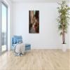 deyoli Canvas Wall Art, Enchanted Alleyway with Flowers and Mediterranean Charm, 80 x 60 cm view 4