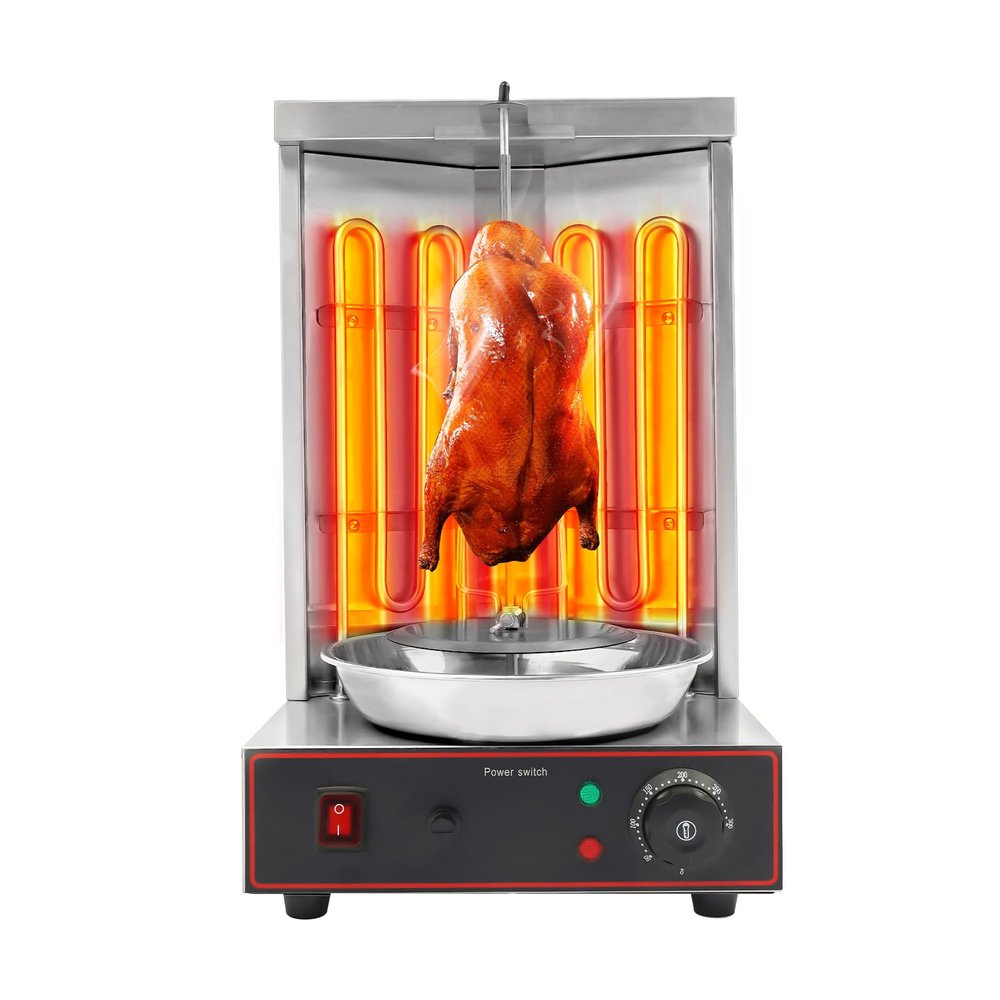 Electric Döner Grill, 3000 W, 2 Burners