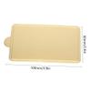 Buachois 300-Pack Gold Rectangular Cake Boards, 100 x 60 mm view 4