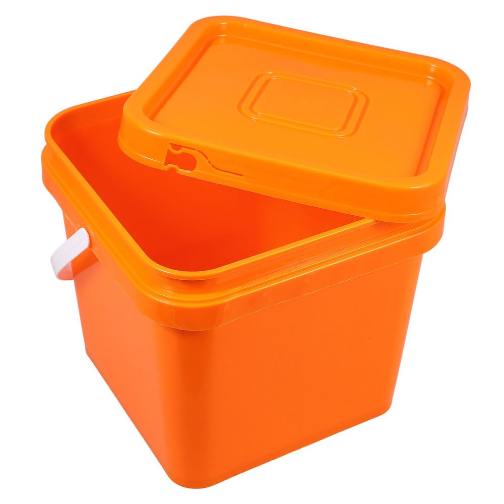 TOVINANNA 5L Plastic Paint Bucket with Lid and Handle