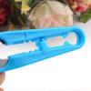 JOINPAYA Ergonomic U-Shaped Sewing Scissors, 24 Pieces, Plastic Handle, Lightweight and Safe, Random Color view 4