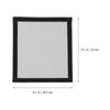 MUSISALY 3-Pack Fireproof Heat Shield Rings for Tents, Compact Square Fiberglass Design view 2