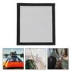 MUSISALY 3-Pack Fireproof Heat Shield Rings for Tents, Compact Square Fiberglass Design view 3