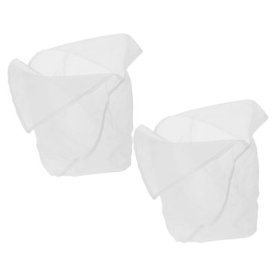 2-Piece Nylon Rice Cooking Bags, White, Large Capacity