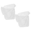 2-Piece Nylon Rice Cooking Bags, White, Large Capacity view 1