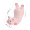 Cabilock Pink Resin Pig Phone Holder, Lifelike Desk Decor view 2