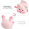Cabilock Pink Resin Pig Phone Holder, Lifelike Desk Decor view 3