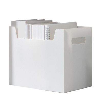 Cryfokt Foldable File Storage Box, Modern Desk Organizer