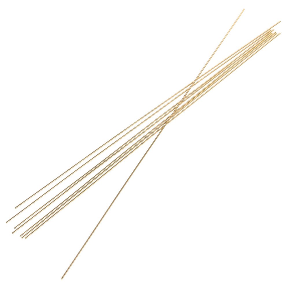 ORFOFE 7-Piece Copper Model-Building Rods with Support Rods