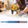 2-Flute Nano-Blue-Coated CNC Ball Nose End Mill, Tungsten Steel, 40 mm view 3
