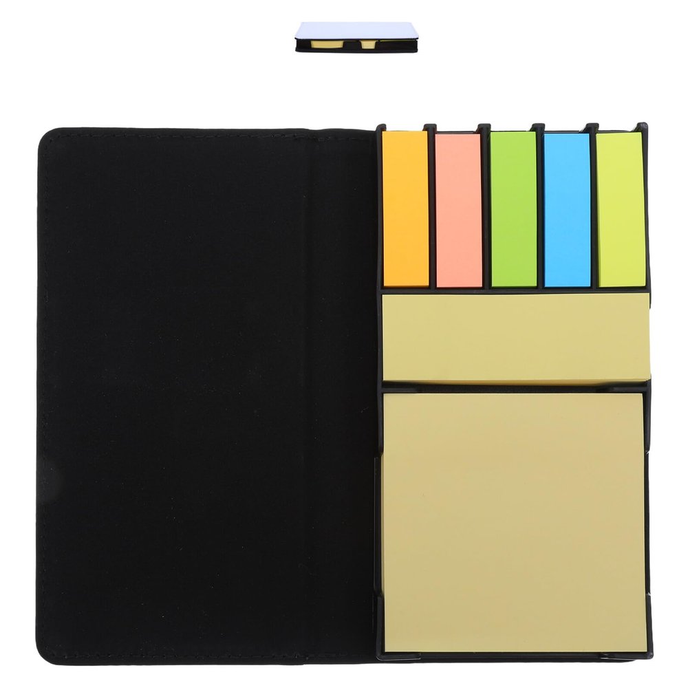 TOGEVAL Self-Adhesive Sticky Notes Set with Holder and Organizer