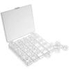 CKPSMS 25 Plastic Bobbins with Case #200122647 for Janome Machines view 2