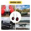 HEUchuan Boat Ramp Wheels, 2-Piece Inflatable Boat Star Wheel, 227 kg Load Capacity, Aluminum Frame, 31 cm Diameter, Rubber Tires, Boat Moving Tool view 2