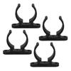 ELAYARD 4-Piece UV-Resistant Nylon Pipe Clamps for 38–42 mm Pipes, Paddle and Oar Holders view 1