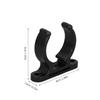 ELAYARD 4-Piece UV-Resistant Nylon Pipe Clamps for 38–42 mm Pipes, Paddle and Oar Holders view 2