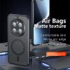 BoerHang Case for vivo S50 Pro mini, Magnetic Protective Case, Anti-Fingerprint and Anti-Scratch, Translucent Black view 2