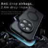BoerHang Case for vivo S50 Pro mini, Magnetic Protective Case, Anti-Fingerprint and Anti-Scratch, Translucent Black view 4