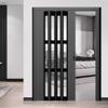 Generic PVC Accordion Folding Sliding Door for Bedrooms, Hallways, and Closets view 1