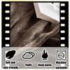 Sofa Throw Blanket 90 x 160 cm, Soft, Warm and Lightweight, Brown view 4