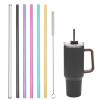 6-Piece Reusable Tritan Straw Set for Stanley Cups, 40/30 oz, BPA-Free view 1