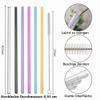 6-Piece Reusable Tritan Straw Set for Stanley Cups, 40/30 oz, BPA-Free view 2