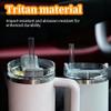 6-Piece Reusable Tritan Straw Set for Stanley Cups, 40/30 oz, BPA-Free view 3
