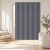 Made-to-Measure Pleated Curtain for Indoor Use, No Drilling Required, Gray, W100 x H200 cm view 2