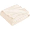GOUZOO Plush Sofa Throw Blanket 155 x 160 cm, Cream view 1