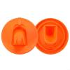 Paint Can Lid with Foldable Spout, Leak-Resistant and Stackable, Fits Most 3.5 L Paint Cans, 17 cm ID, PP Plastic view 1