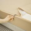 Waterproof Mattress Protector with Zipper, Breathable Cover, Camel, 200 x 210 + 10 cm view 3