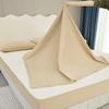 Waterproof Mattress Protector with Zipper, Breathable Cover, Camel, 200 x 210 + 10 cm view 4