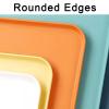 Large Plastic Plant Saucer Tray, No Drainage Holes, Green, 43 x 30 x 2 cm view 4