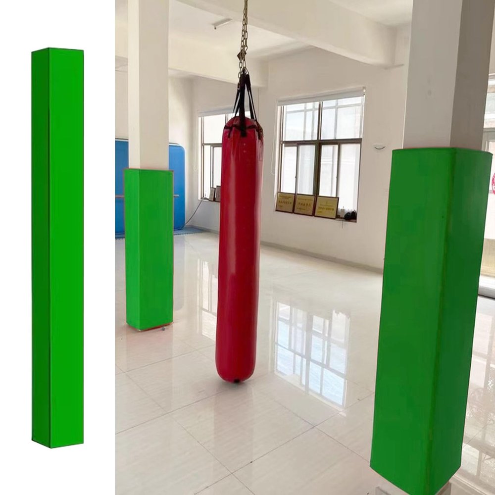 Generic 6-Ft Black Pole Padding for Basketball Hoops, 9 x 9 in. (22.9 x 22.9 cm)