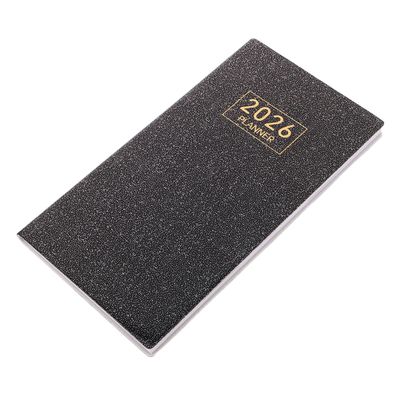 TEHAUX 2026 A6 Monthly Planner with Holographic PU Cover