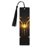 "Butterflies of Light in the Dark" Wooden Bookmarks, Double-Sided Printed, 5-Piece Set view 1