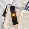 "Butterflies of Light in the Dark" Wooden Bookmarks, Double-Sided Printed, 5-Piece Set view 4