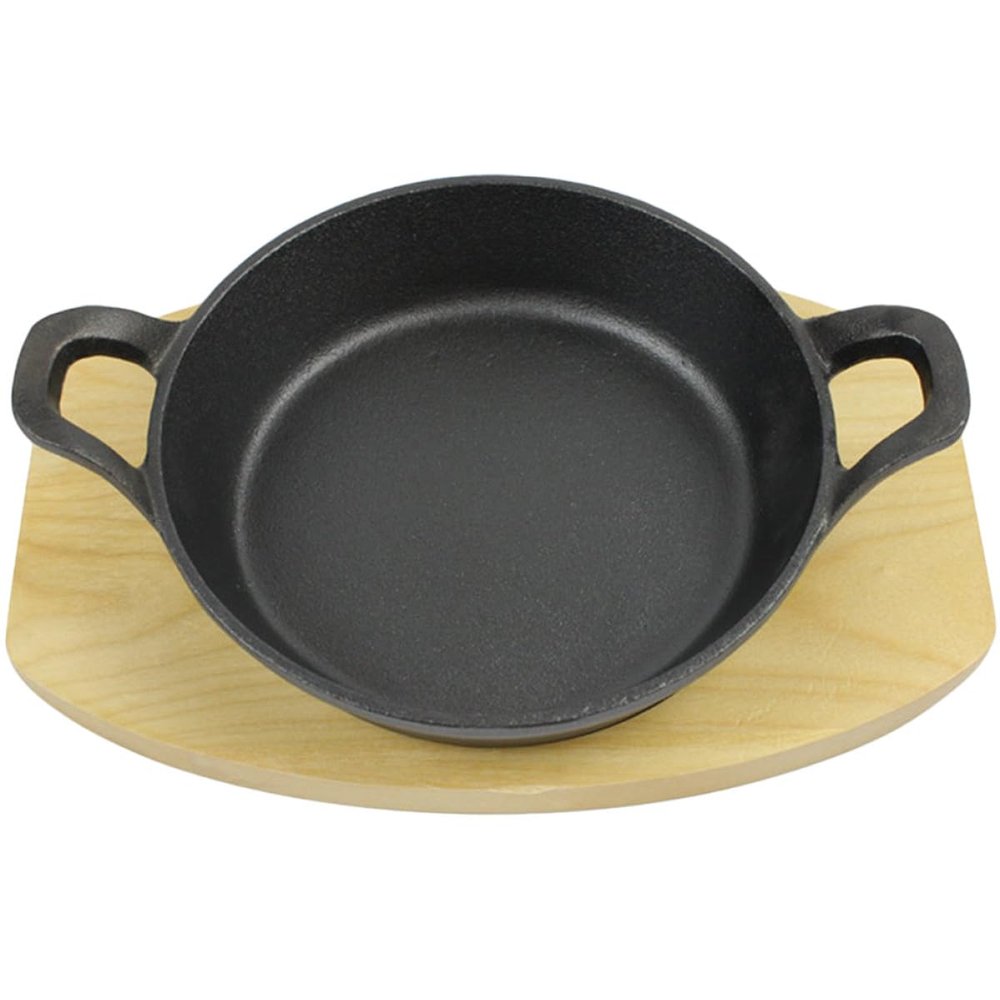 GRIRIW Small Egg Frying Pan, 1-Piece, Iron, Nonstick