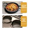 GRIRIW Small Egg Frying Pan, 1-Piece, Iron, Nonstick view 4