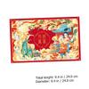 SOIMISS Paper Mooncake Box with Carrying Handle, Pastry Holder for Mid-Autumn Festival, Sturdy Gift Packaging for Cookies, Muffins, and Small Cakes view 2