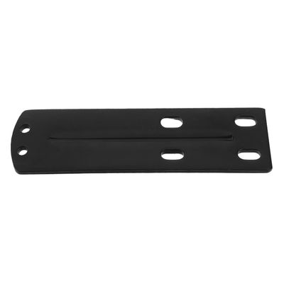 Replacement 4-Hole Steel Armrest Bracket, Black, for Office Chairs