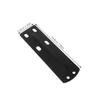 Replacement 4-Hole Steel Armrest Bracket, Black, for Office Chairs view 2