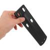 Replacement 4-Hole Steel Armrest Bracket, Black, for Office Chairs view 4
