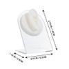 TOVINANNA Silicone Ear Model Set, Left and Right, Realistic Soft Medical Piercing Model for School Instruction and Jewelry Display view 2