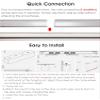 Sliding Door Hardware Kit with Durable Aluminum Track view 4