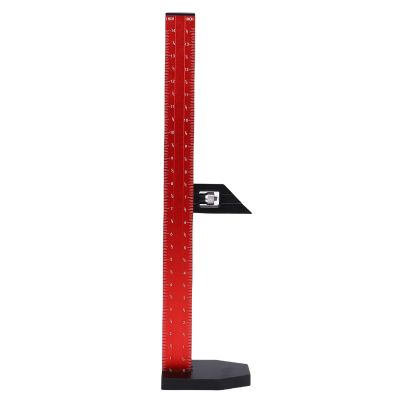 Fafeicy Woodworking Height Gauge, Metric and Imperial Dual-Scale Measuring Tool with Telescopic Marking Block