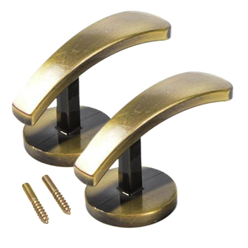Curtain Holdbacks, 2-Piece Wall Mounts, Aluminum Alloy