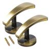 Curtain Holdbacks, 2-Piece Wall Mounts, Aluminum Alloy view 1