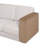 XHDZSW Stretch Armrest Covers, 2-Pack, Khaki, Large view 1