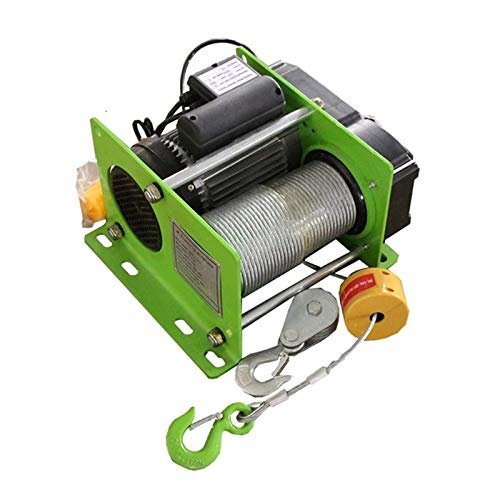 Electric Cable Winch, 400 kg, 30 m, Wireless Remote, 220 V