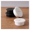 50 mm/60 mm Desk Cable Management Set with Cable Grommet and Storage Box, White view 4